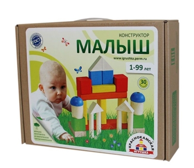 Конструктор. Малыш 30 элементов