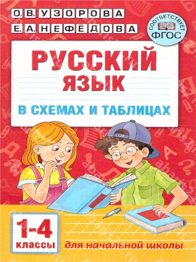 Русский язык в схемах и таблицах. 1-4 Класс.